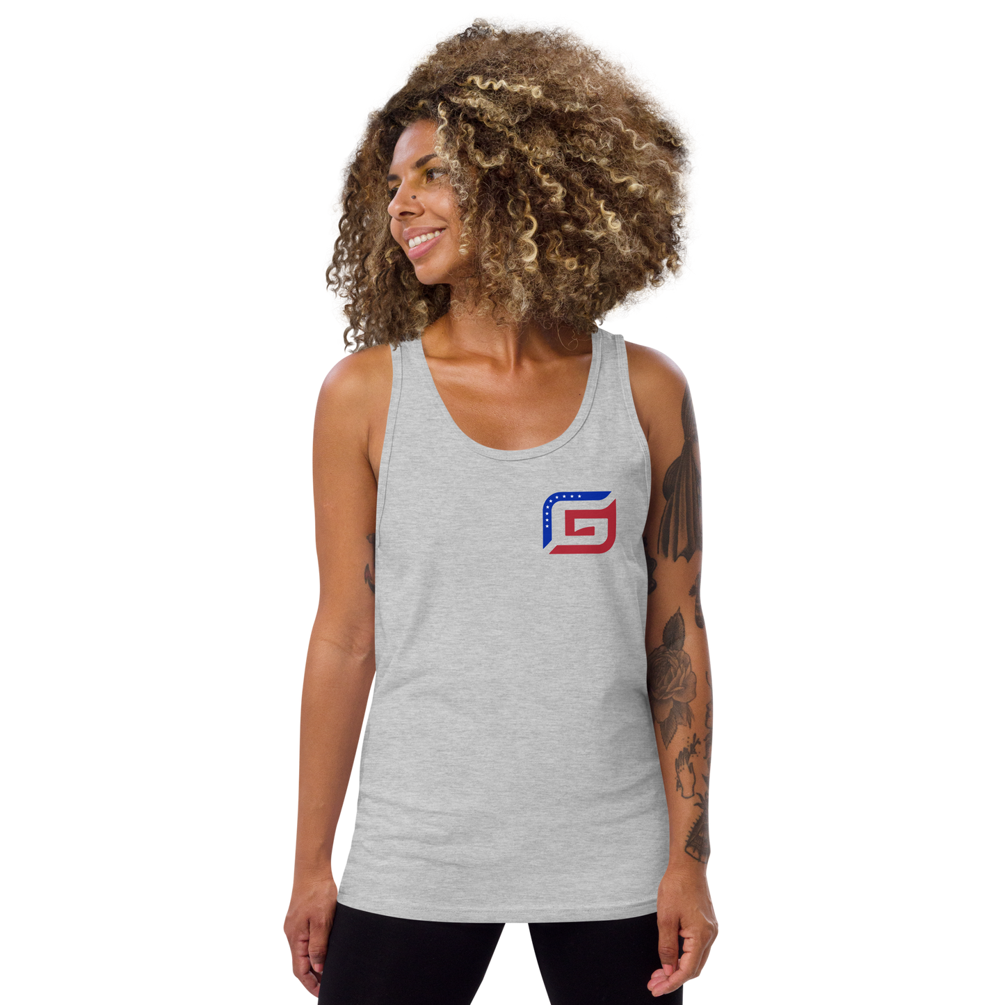 Glyde Mini G Flag Unisex Tank Top