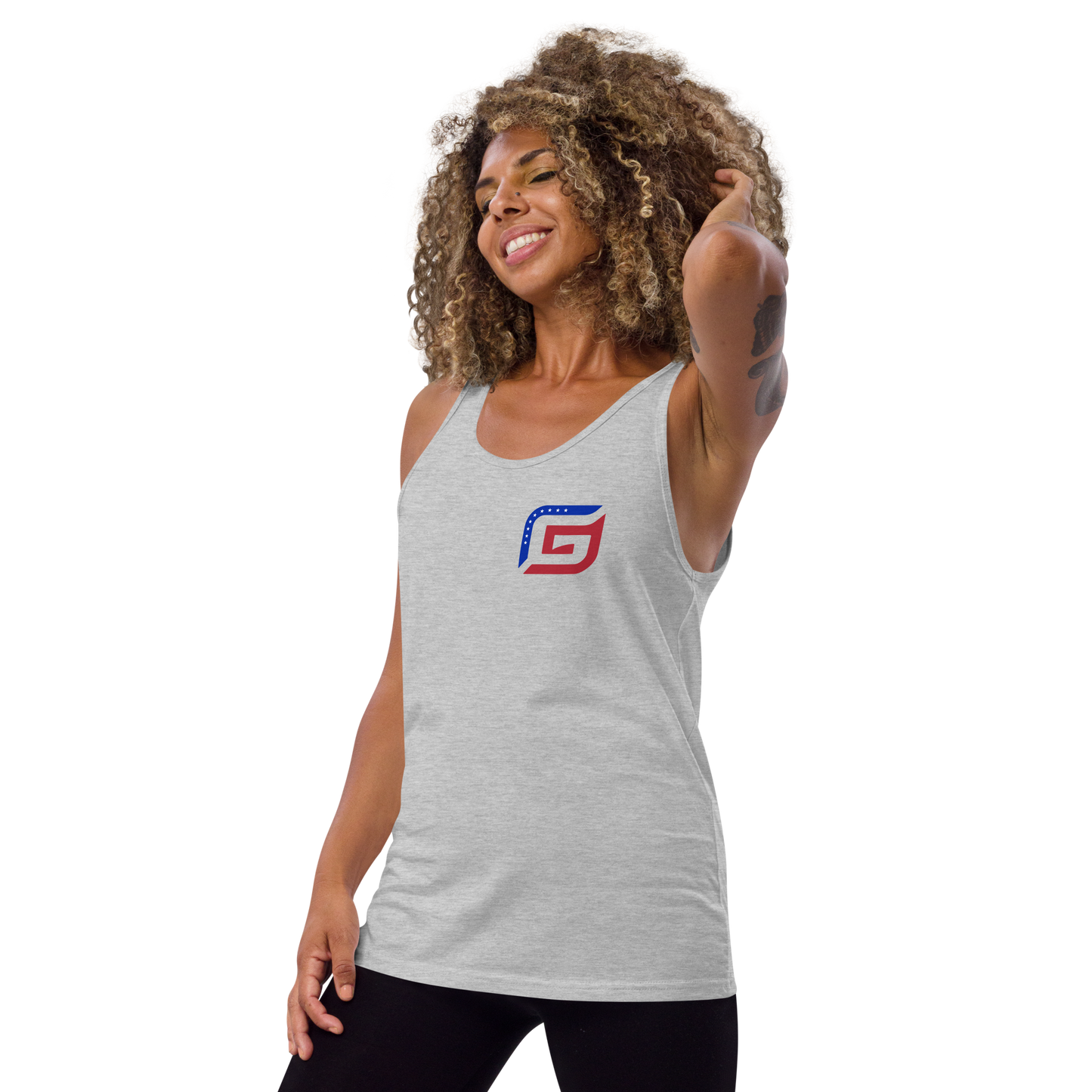 Glyde Mini G Flag Unisex Tank Top