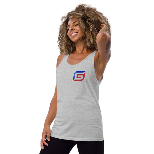 Glyde Mini G Flag Unisex Tank Top