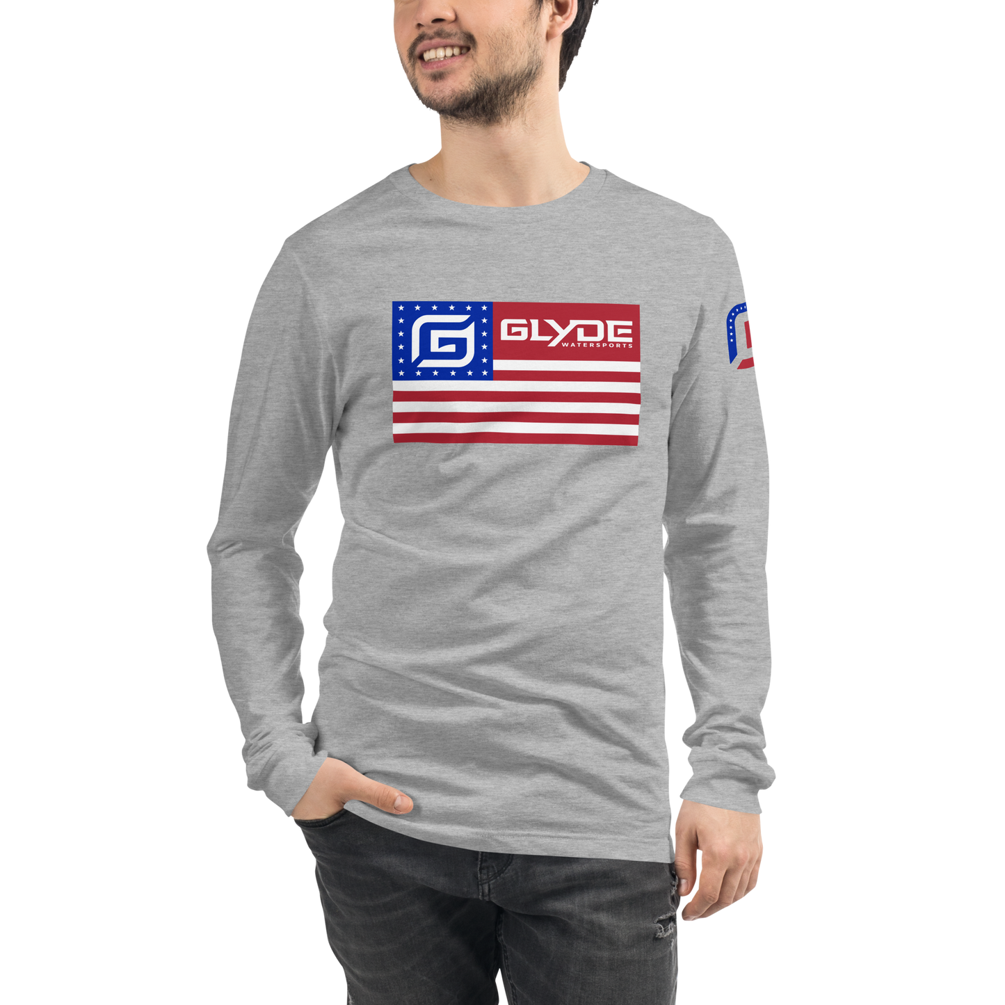 Glyde Flag Unisex Long Sleeve T
