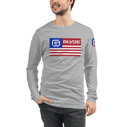 Glyde Flag Unisex Long Sleeve T