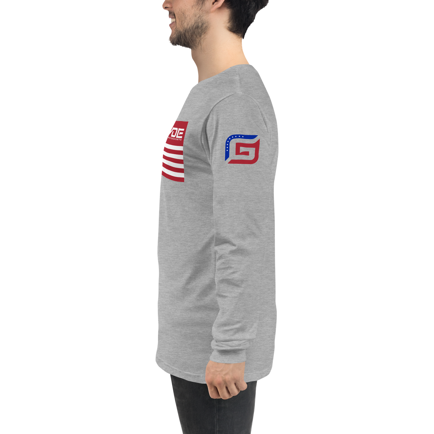 Glyde Flag Unisex Long Sleeve T
