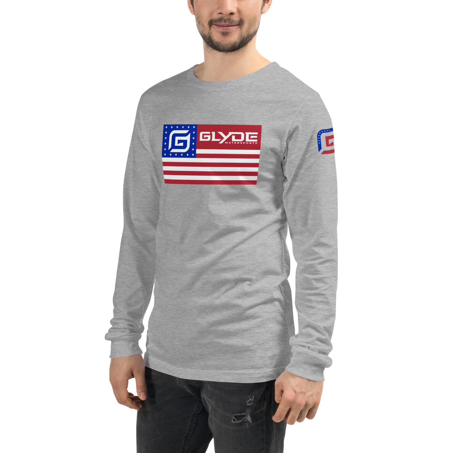 Glyde Flag Unisex Long Sleeve T