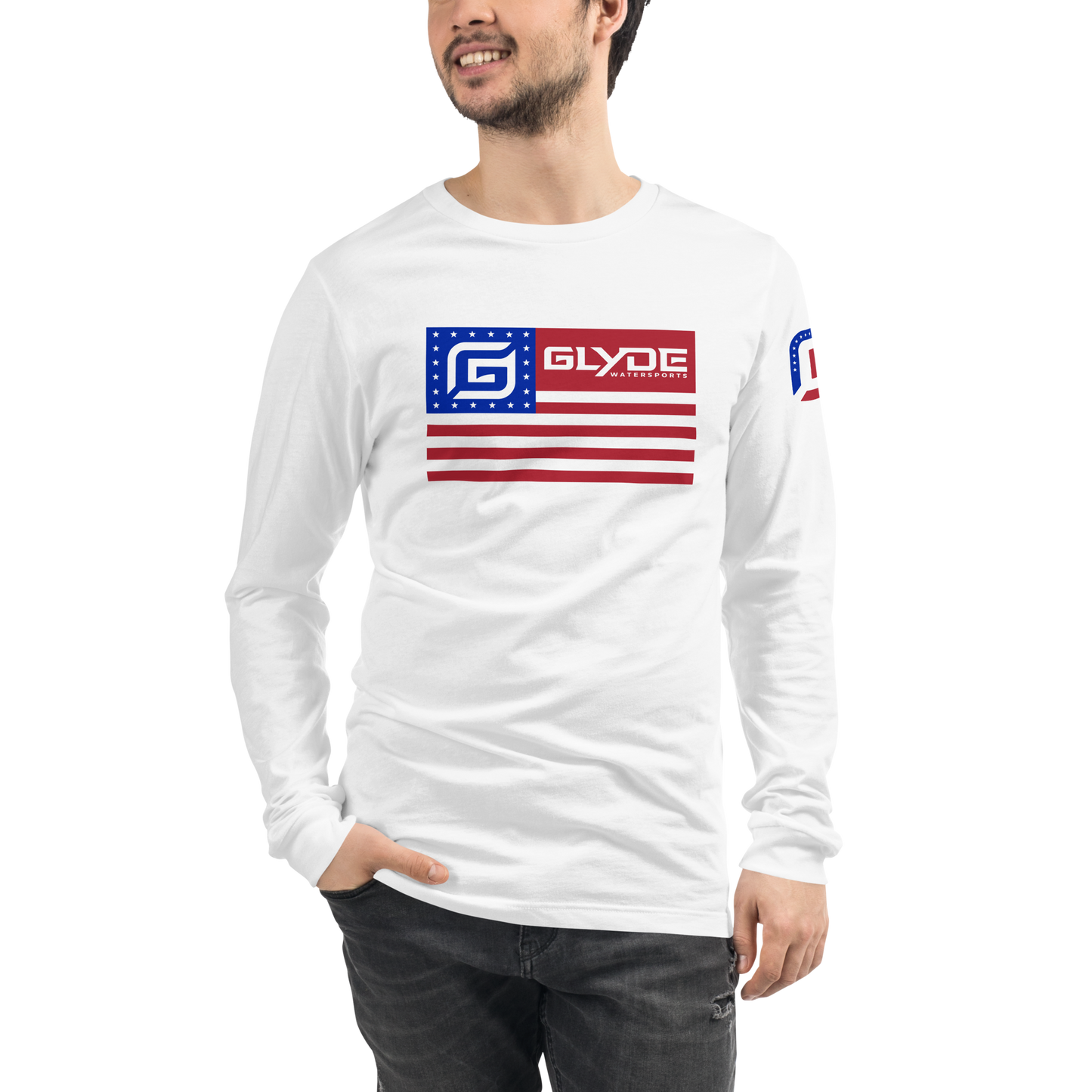 Glyde Flag Unisex Long Sleeve T