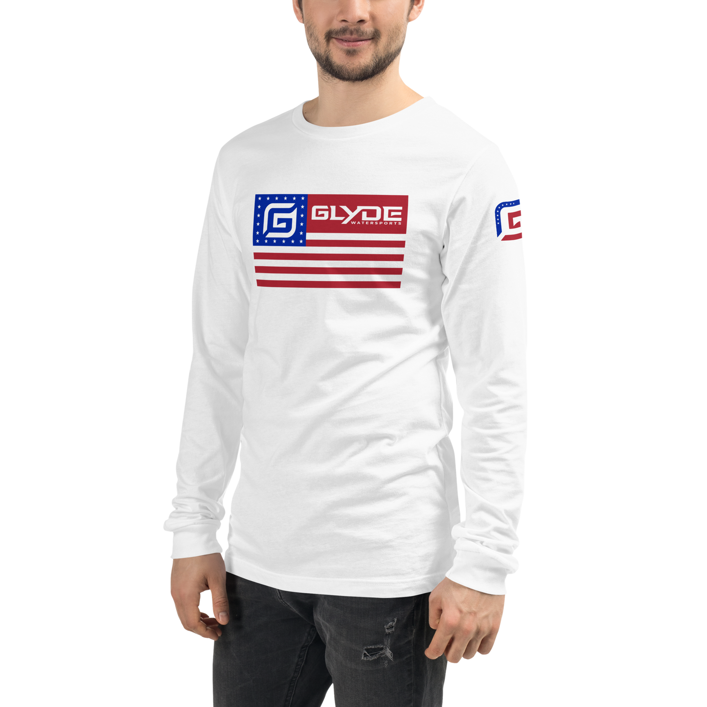 Glyde Flag Unisex Long Sleeve T