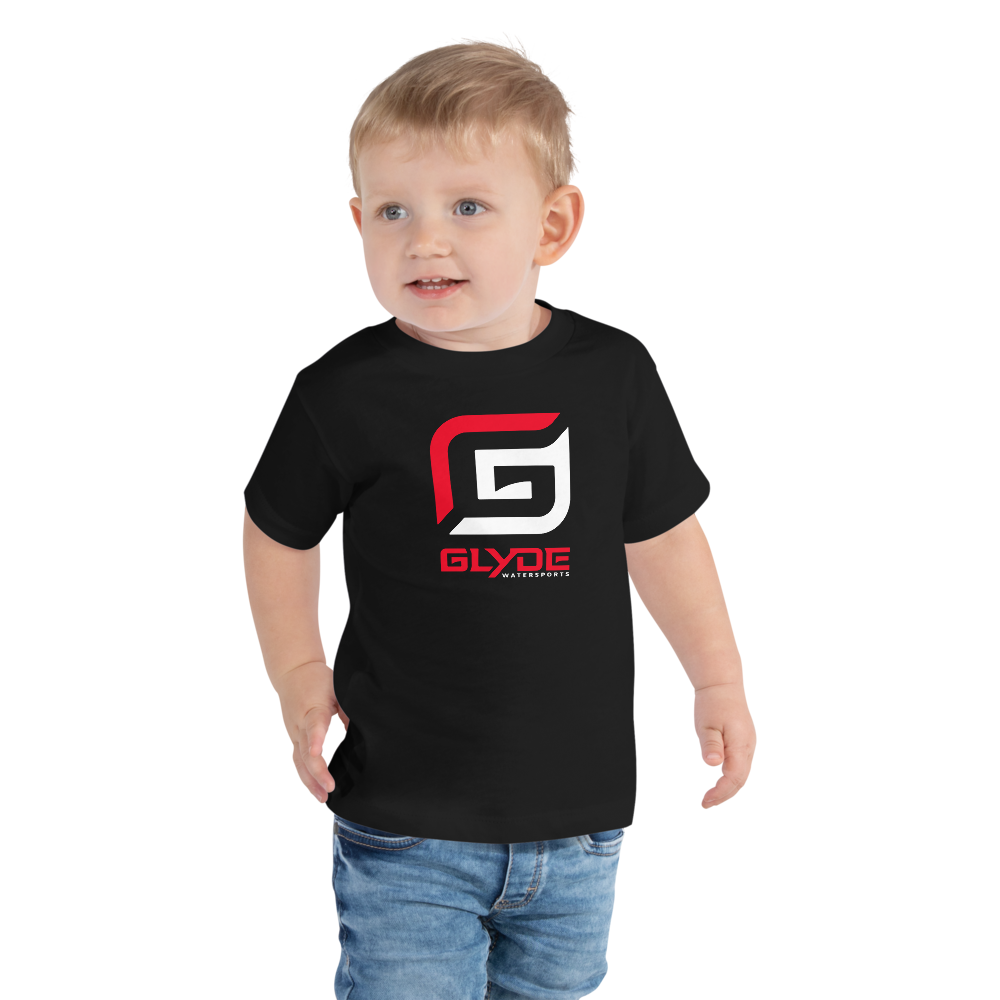 Toddler Red/White Glyde G Short Sleeve T