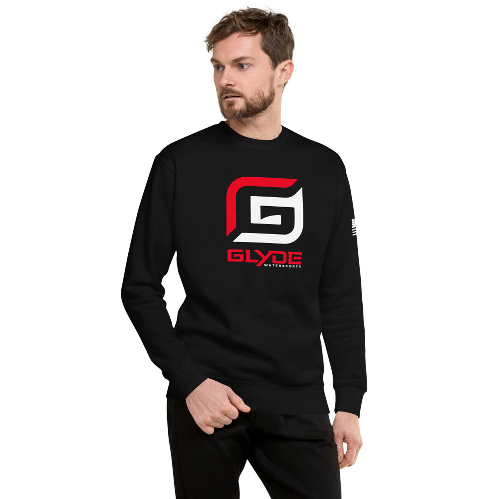 Black or Gray Glyde G Unisex Fleece Pullover