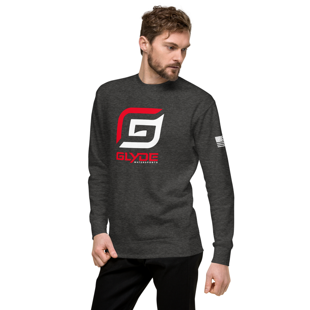 Black or Gray Glyde G Unisex Fleece Pullover