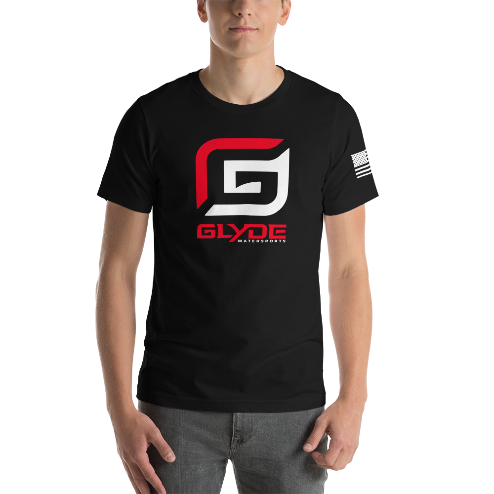Glyde G Black Short-Sleeve Unisex T