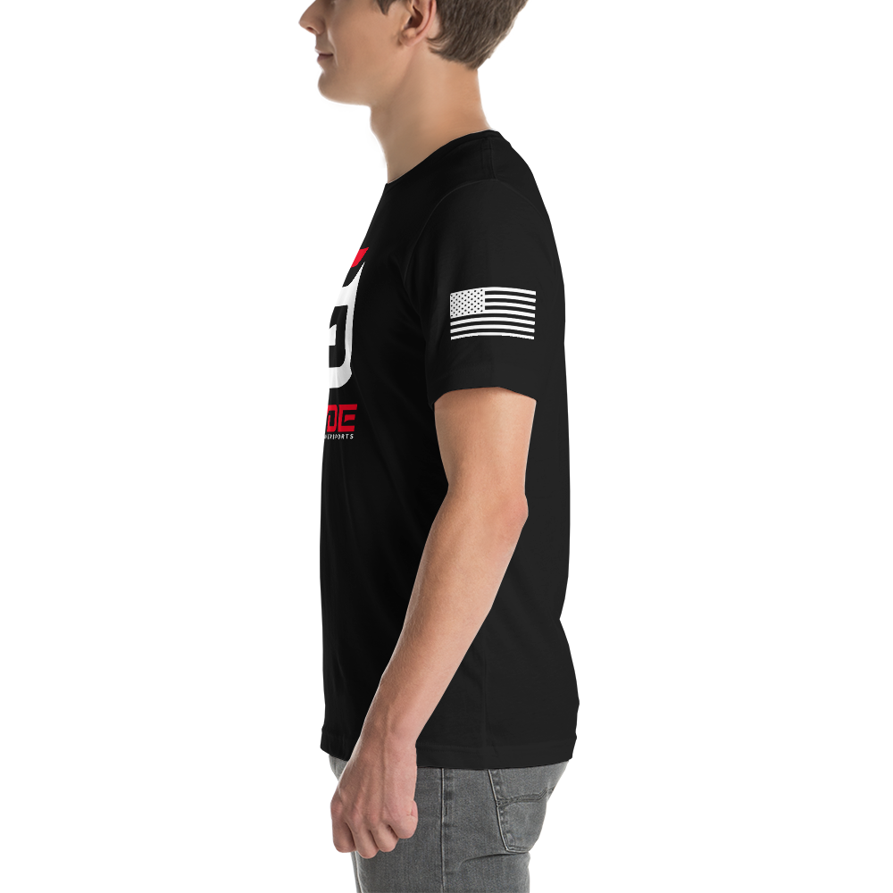 Glyde G Black Short-Sleeve Unisex T