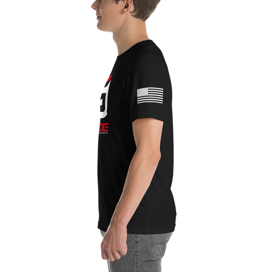 Glyde G Black Short-Sleeve Unisex T