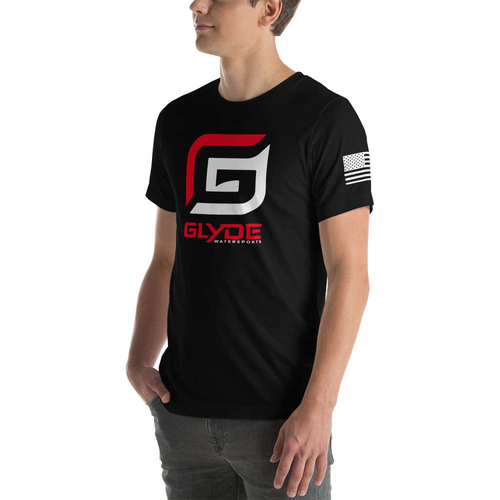 Glyde G Black Short-Sleeve Unisex T