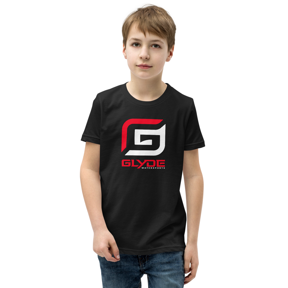 Youth Glyde G Black Short Sleeve T