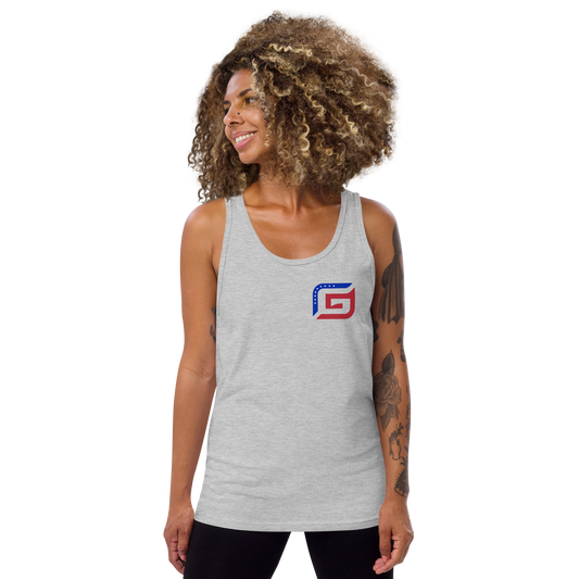 Glyde Mini G Flag Unisex Tank Top