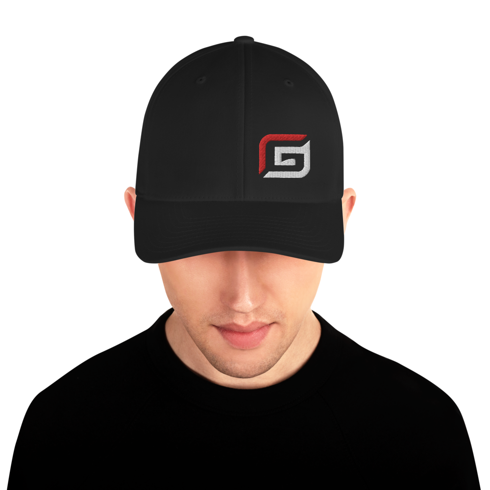 Glyde Red/White G Flexfit Hat