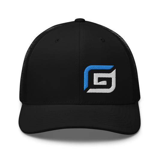 All Black or Black/White Mesh with Teal/White G Hat