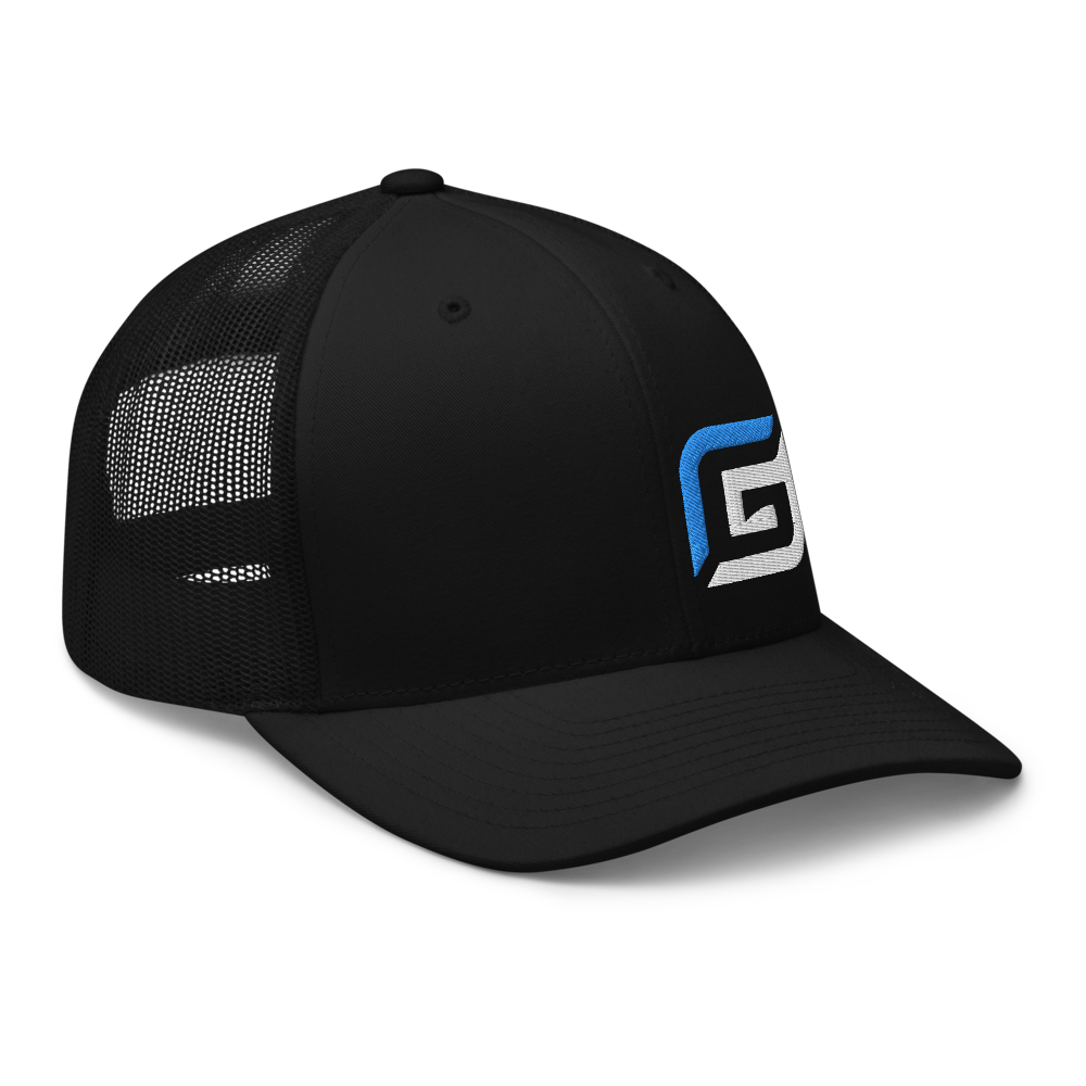 All Black or Black/White Mesh with Teal/White G Hat