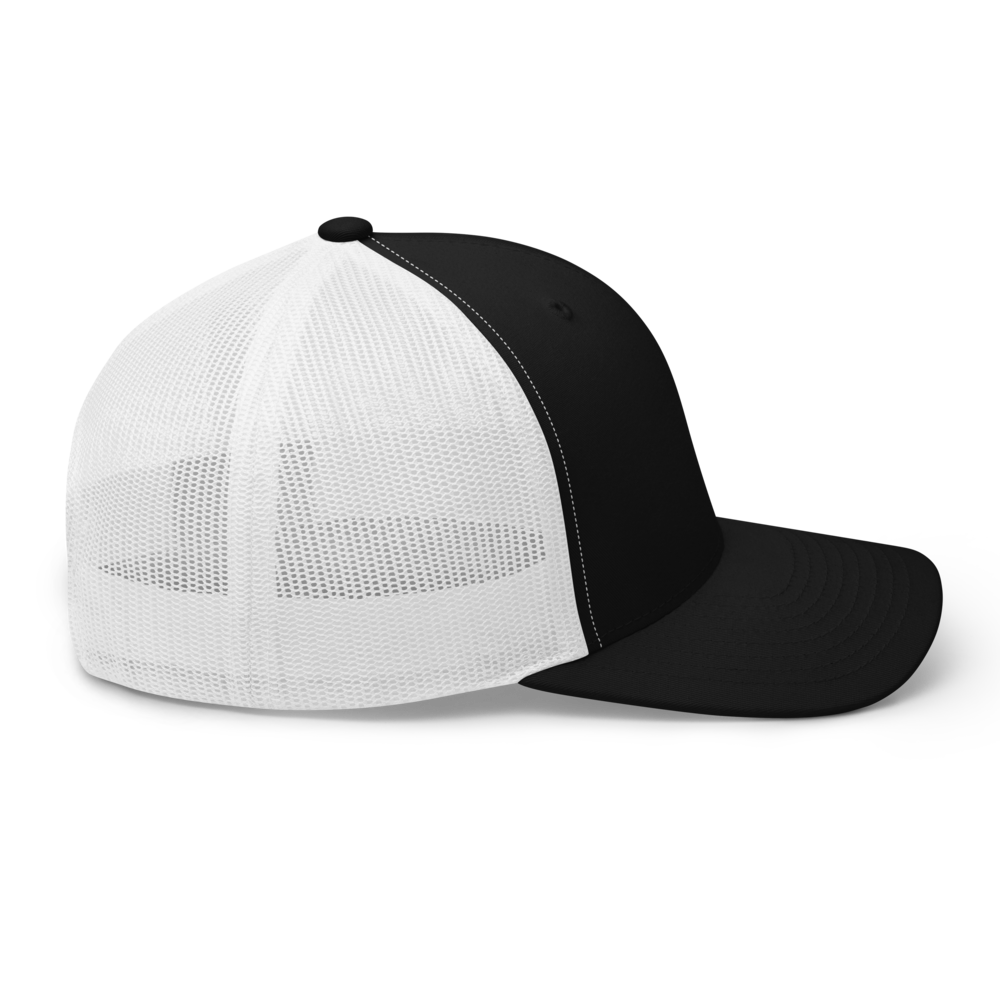 All Black or Black/White Mesh with Red/White G Hat