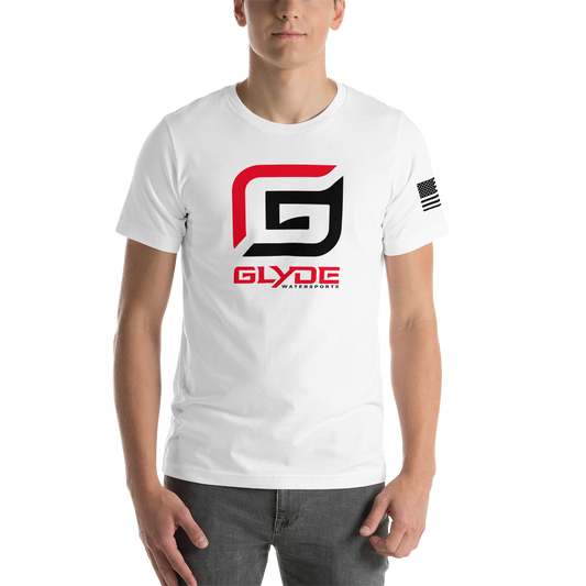 Glyde G White Short-Sleeve Unisex T
