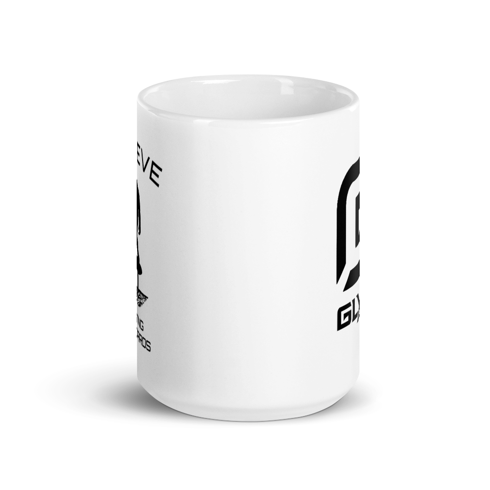 15oz White Believe Coffee Mug