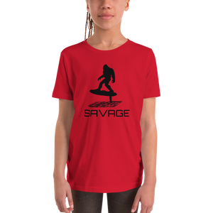 Open image in slideshow, Youth Choose Your Color Savage Short Sleeve T
